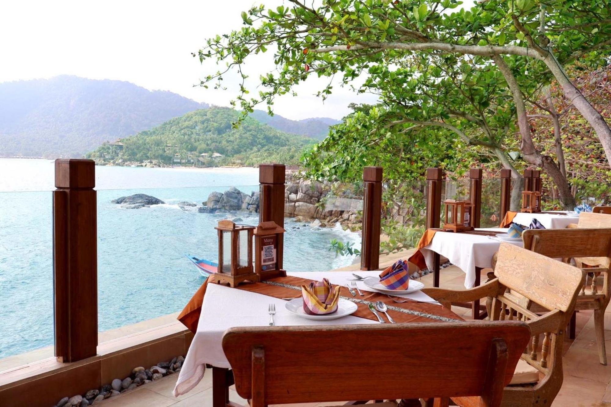 Santhiya Koh Phangan Resort And Spa Εξωτερικό φωτογραφία View from the restaurant